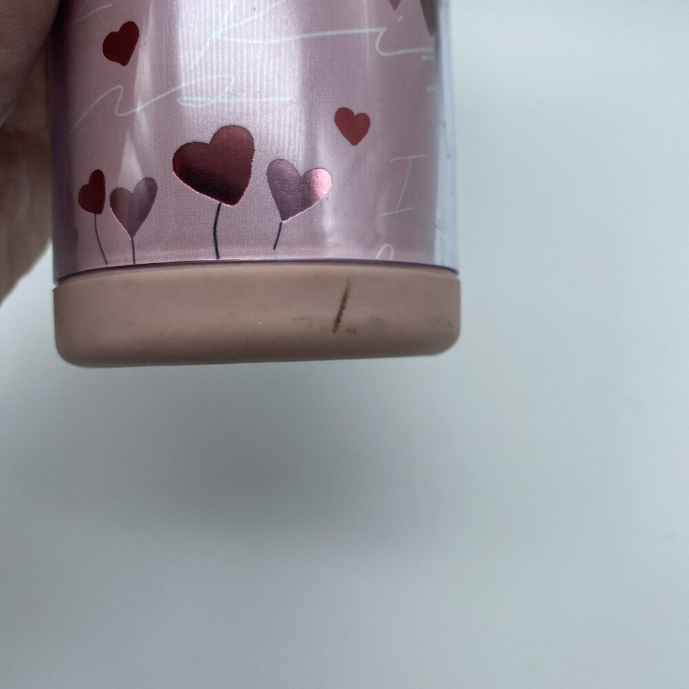 Valentines Day 2009 Pink Red Hearts Starbucks 16oz Travel Coffee Tumbler - Picture 6 of 16